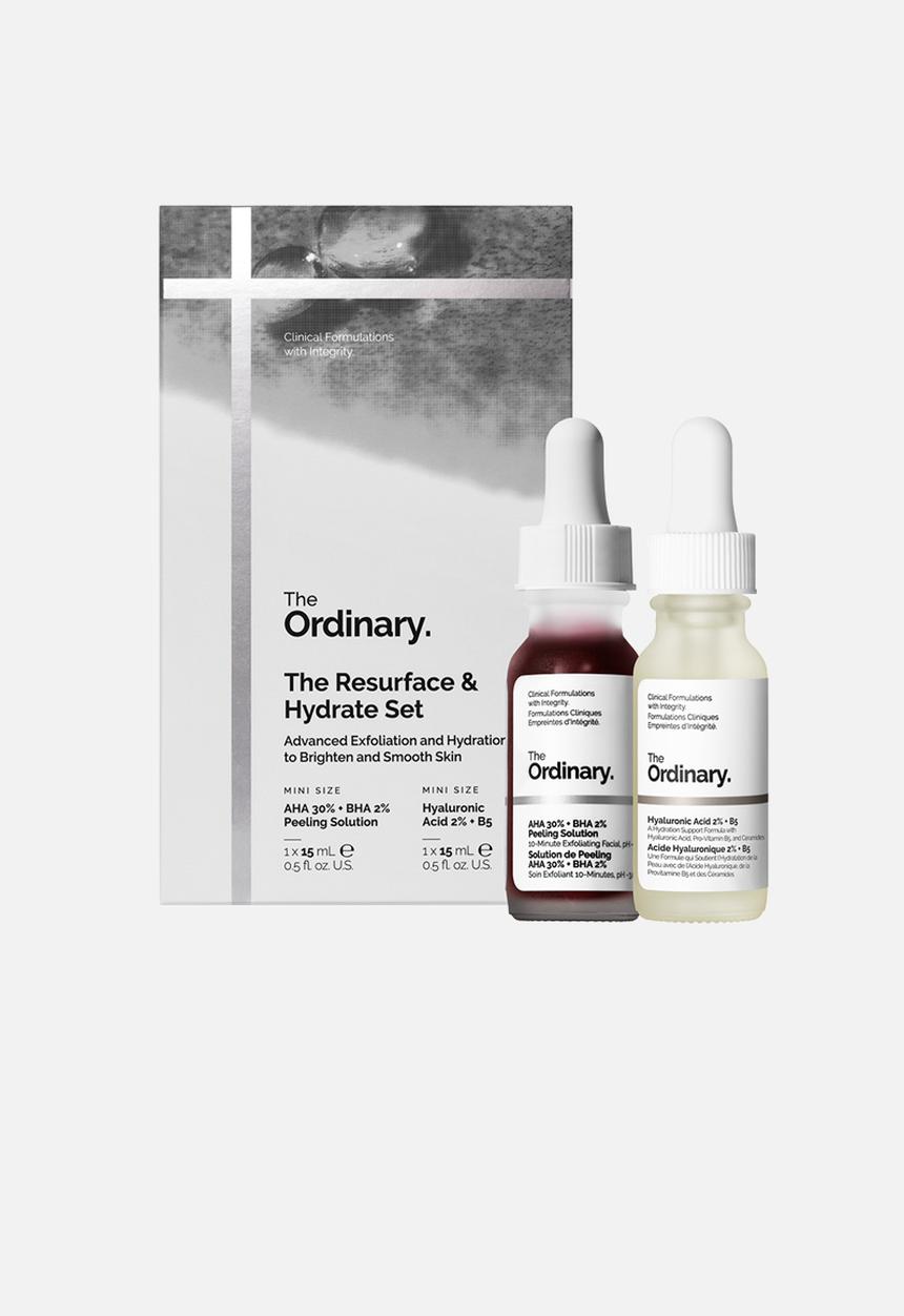 The Ordinary. - The Resurface & Hydrate Set