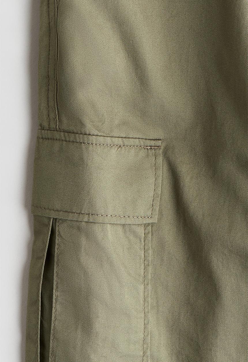 H&M - Cargo joggers - khaki green