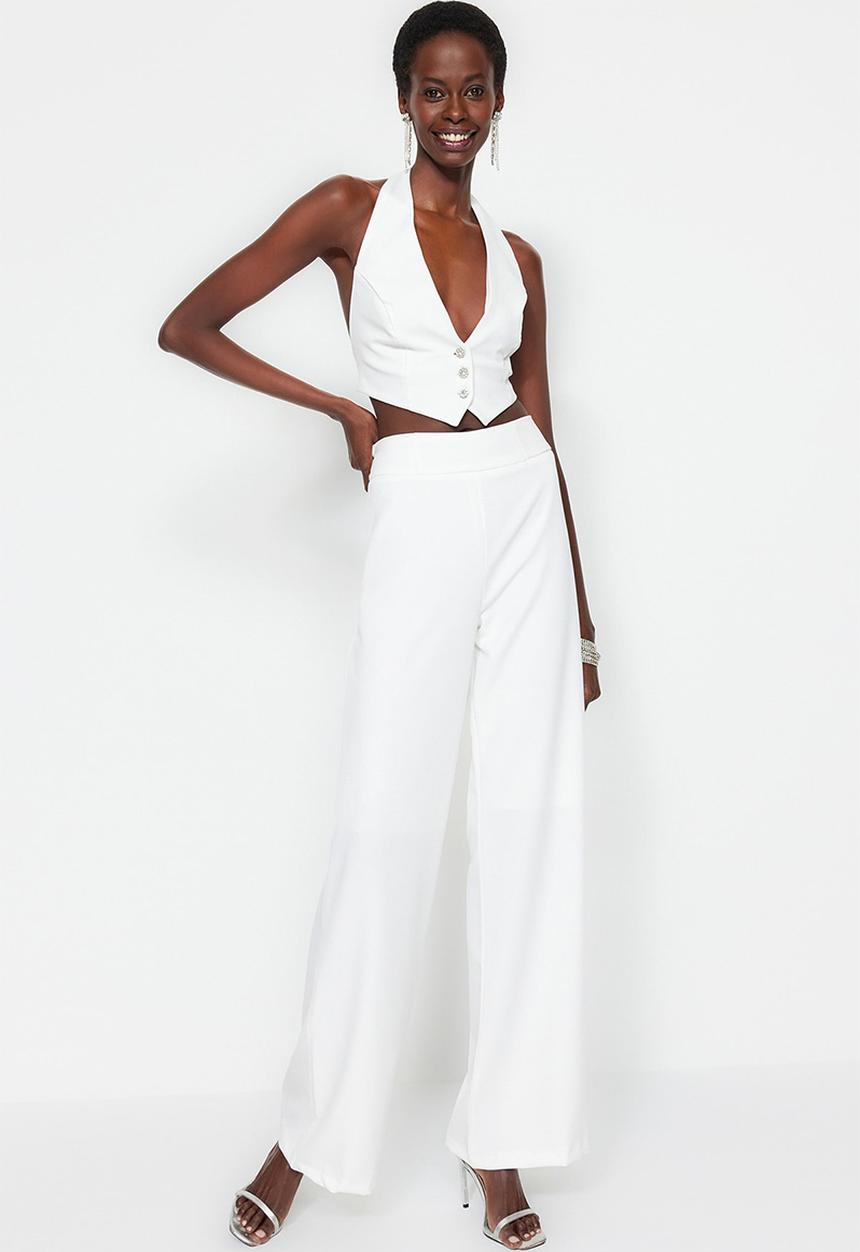 Trendyol - Bridal trousers - ecru