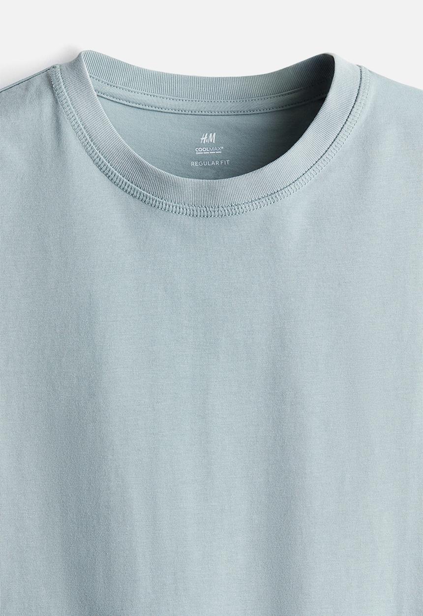 H&M - Coolmax® regular fit vest top - light turquoise