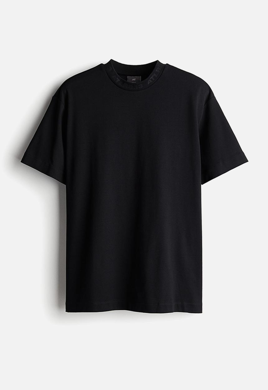 H&M - Loose fit T-shirt - black