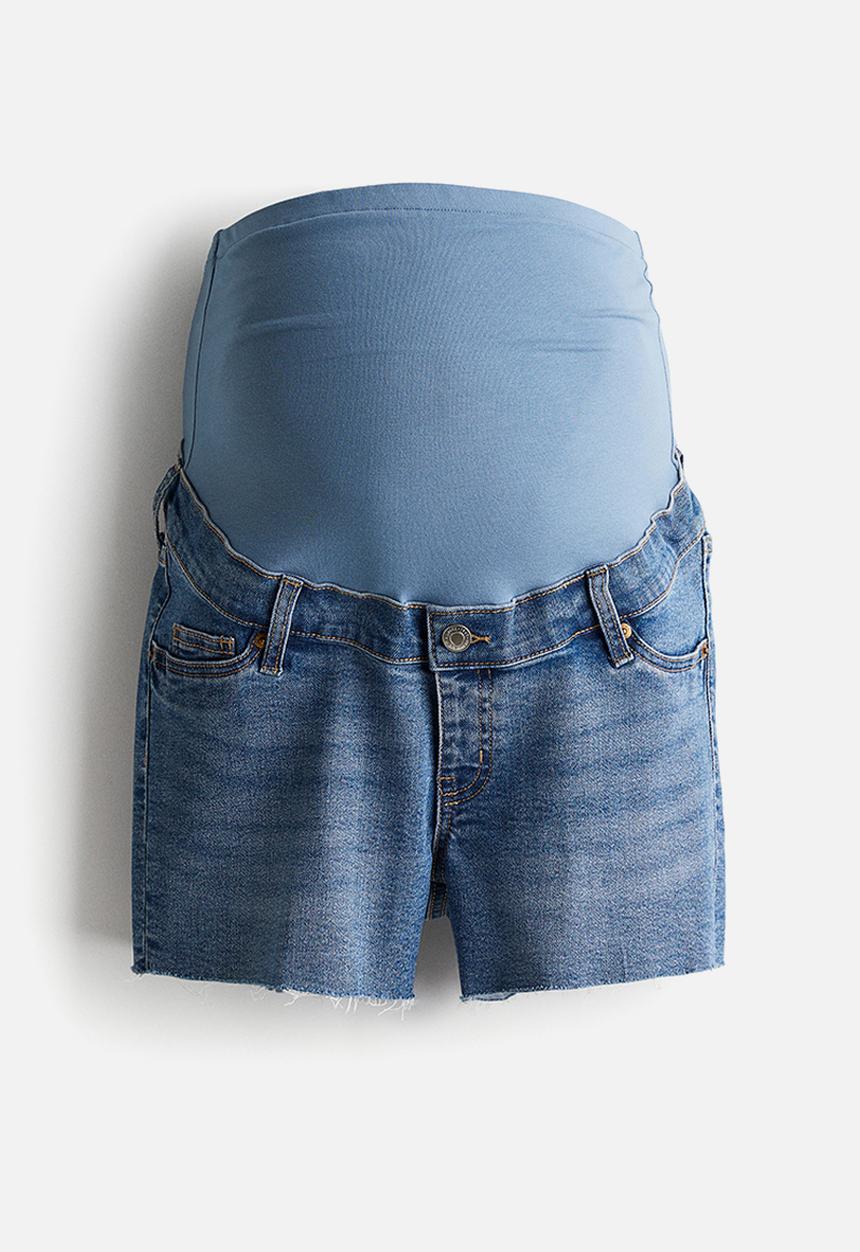 H&M - Mama denim shorts - denim blue