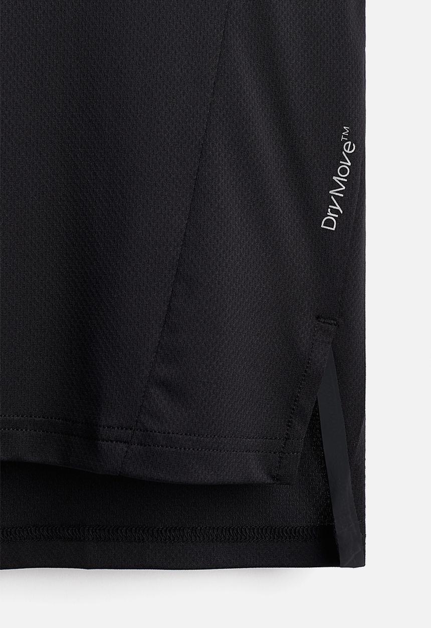 H&M - Regular fit sports top in drymove™ - black