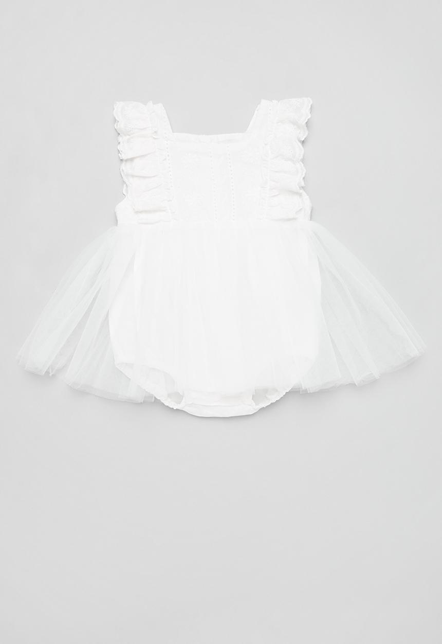 Pop Candy - Romper dress - white
