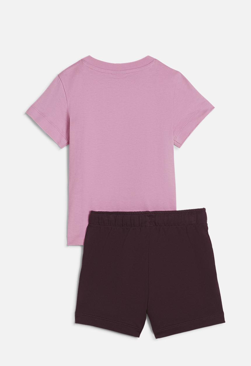 PUMA - Minicats Tee & Shorts Set - Mauved Out