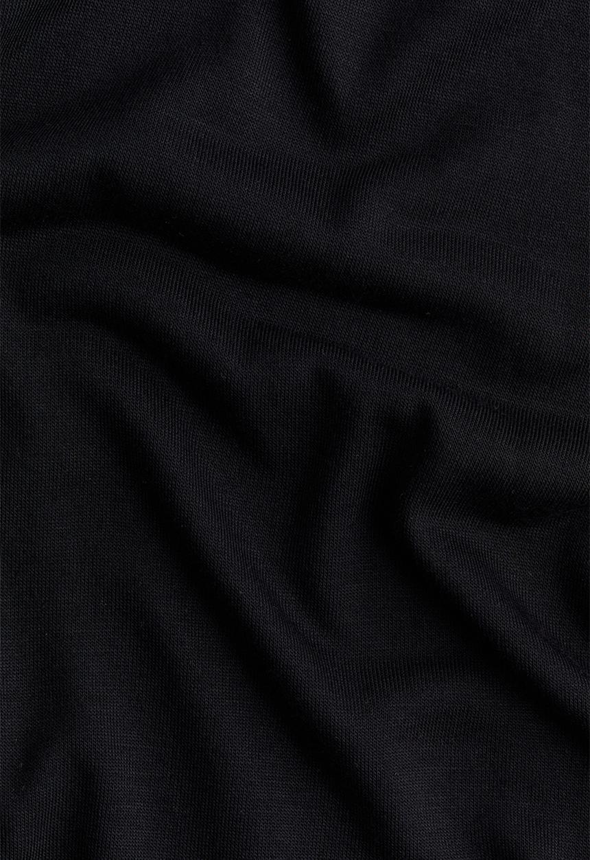 H&M - A-line jersey skirt - black