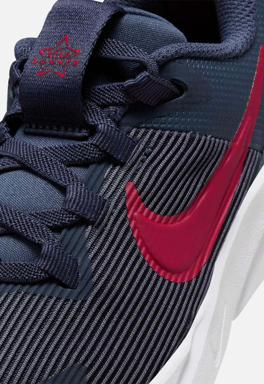 Nike - Nike Star Runner 4 - Thunder Blue/Gym Red-Black-White