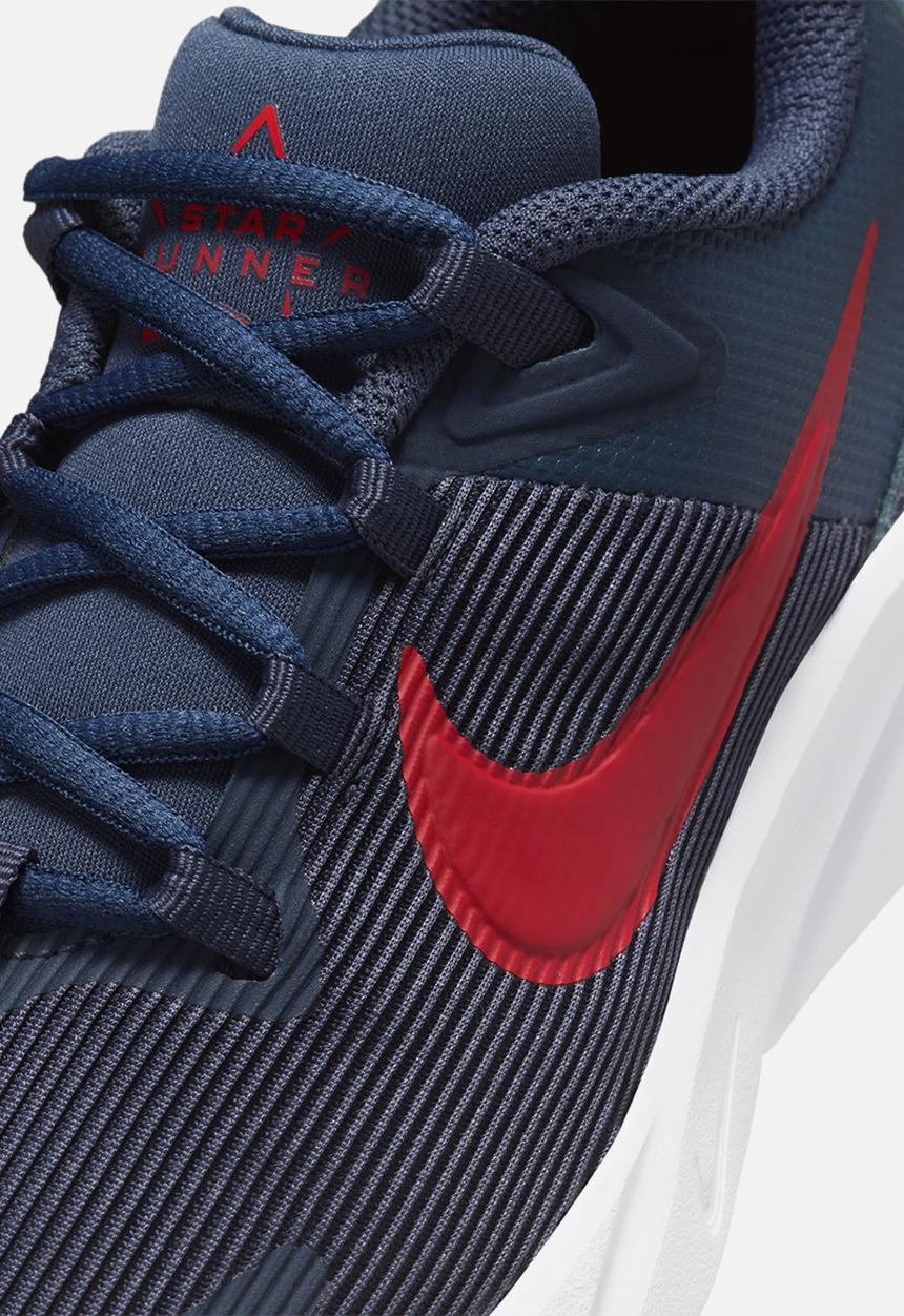 Nike - Nike Star Runner 4 - Thunder Blue/Gym Red-Black-White