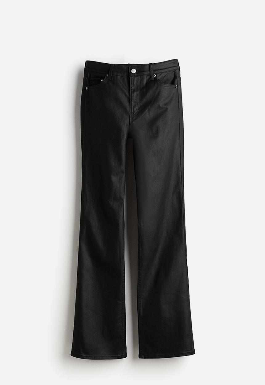 H&M - Bootcut high jeans - black