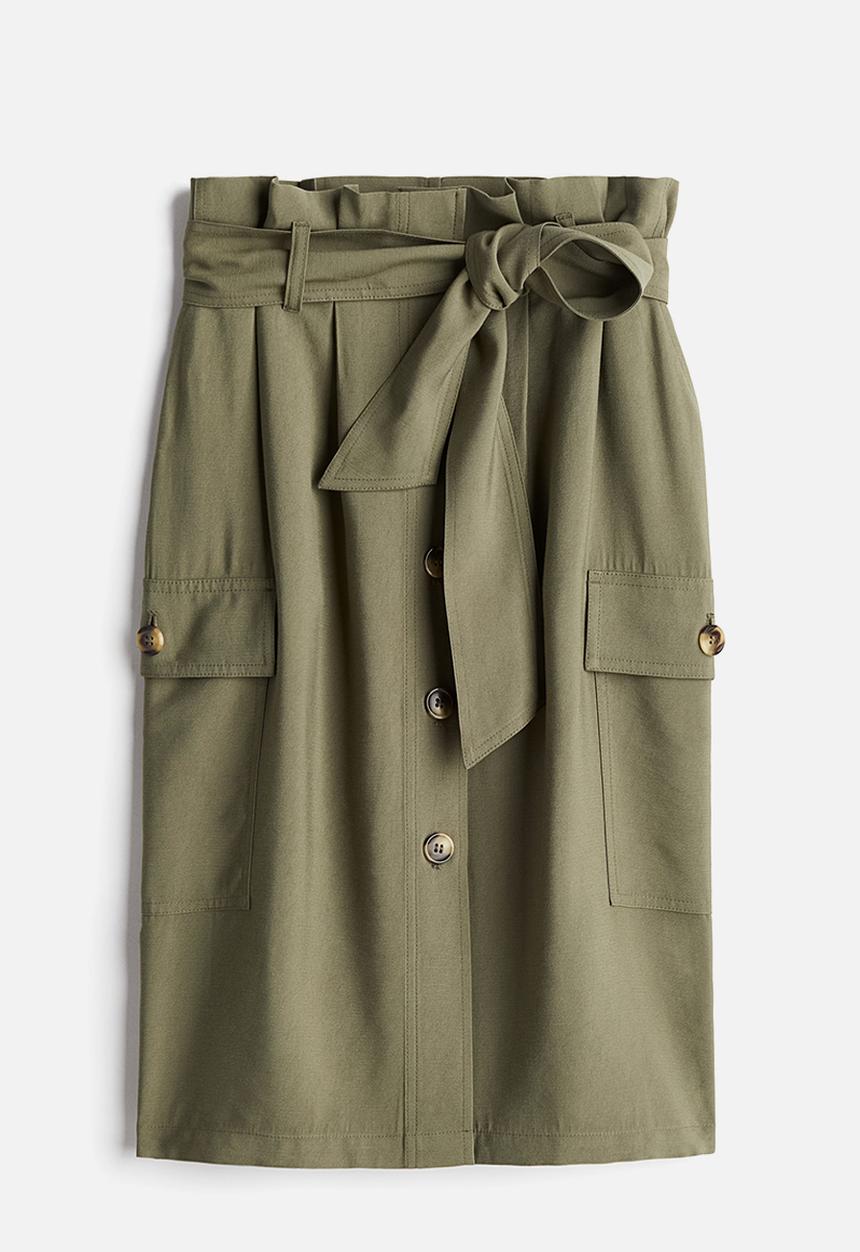 H&M - Utility skirt - Green