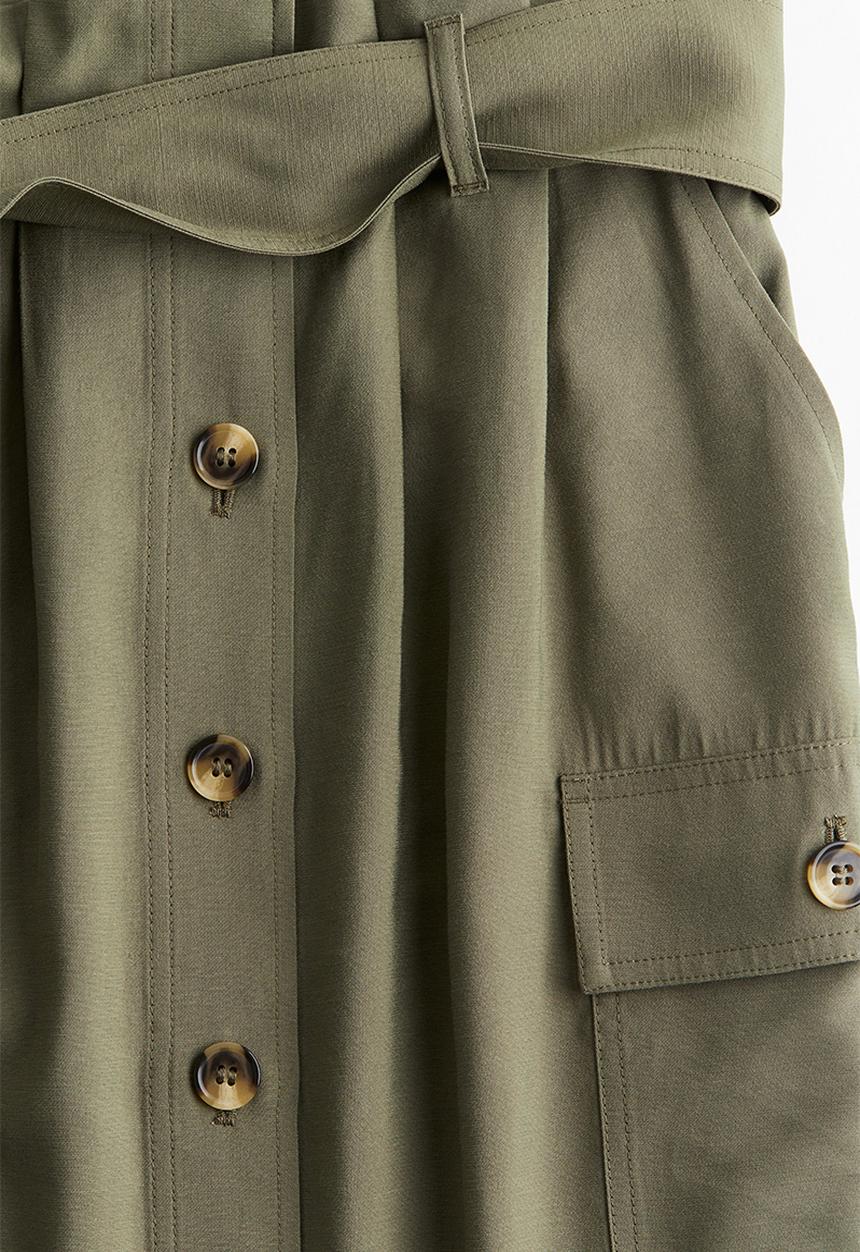 H&M - Utility skirt - Green