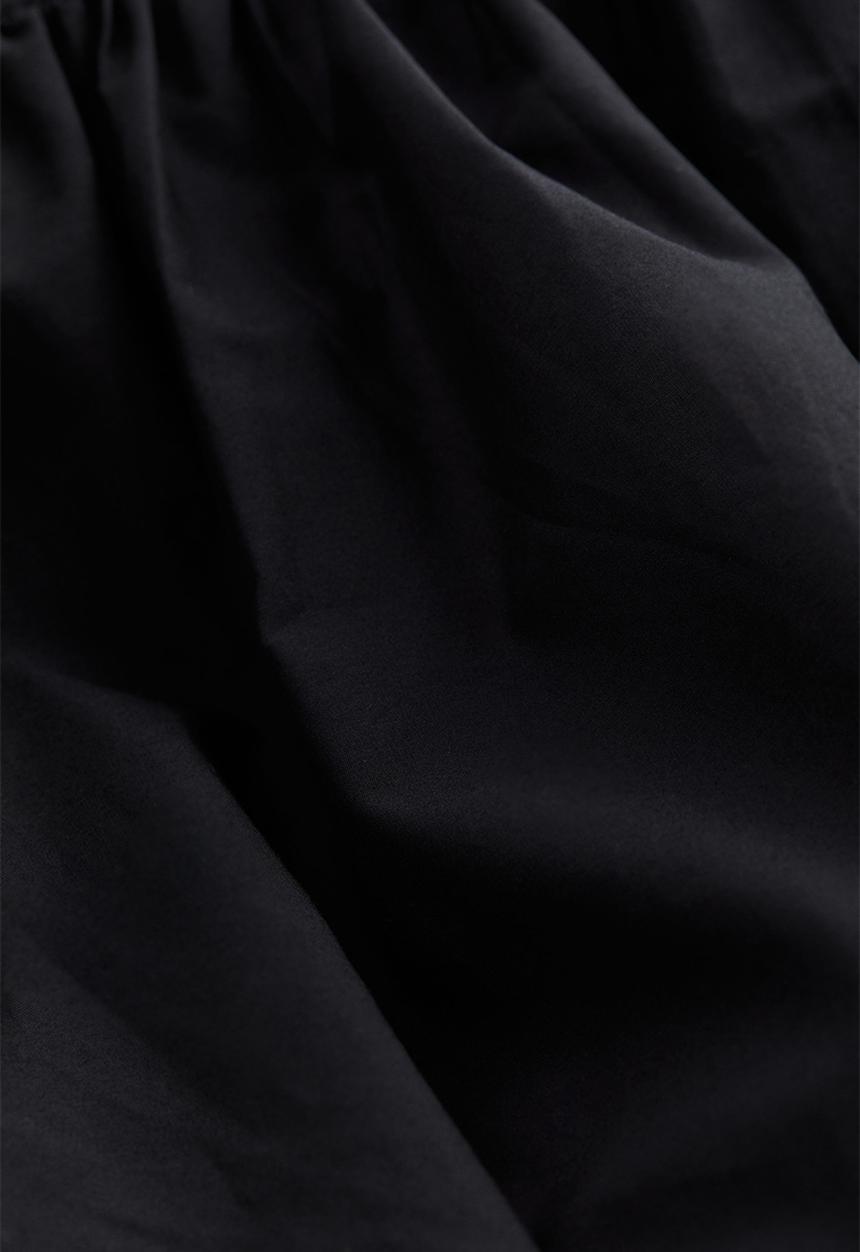 H&M - Bubble-hem mini skirt - black