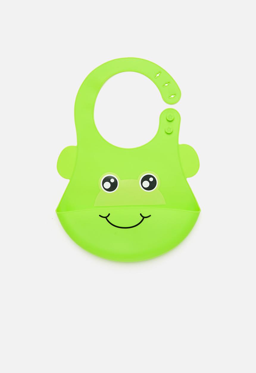 Pop Candy - Silicone bib - lime green