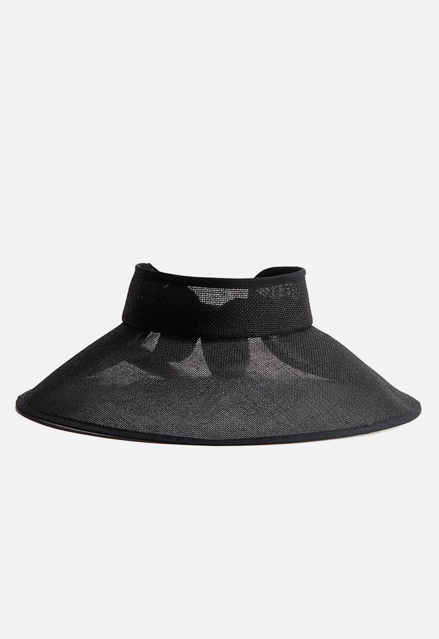 H&M - Straw sun visor - black