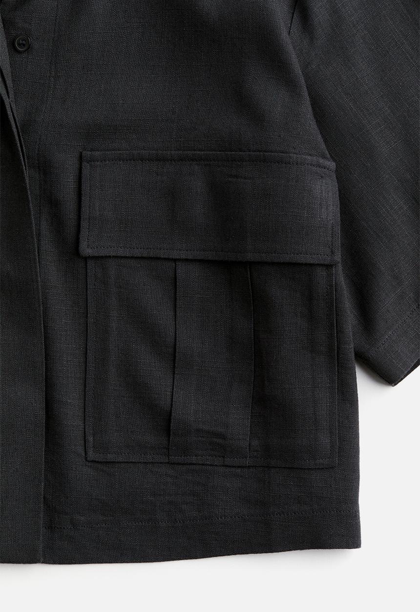 H&M - Cargo shirt - dark grey