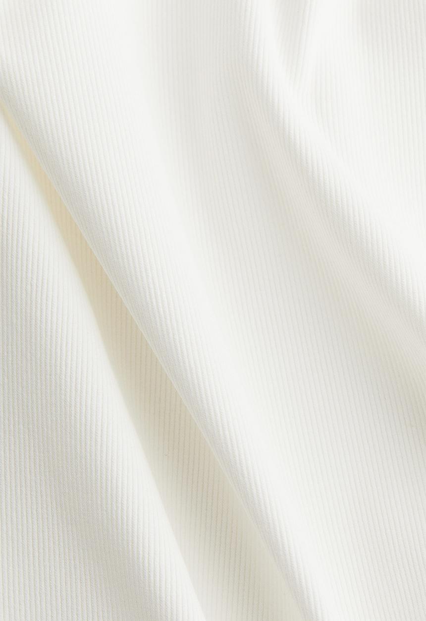 H&M - One-shoulder top - white