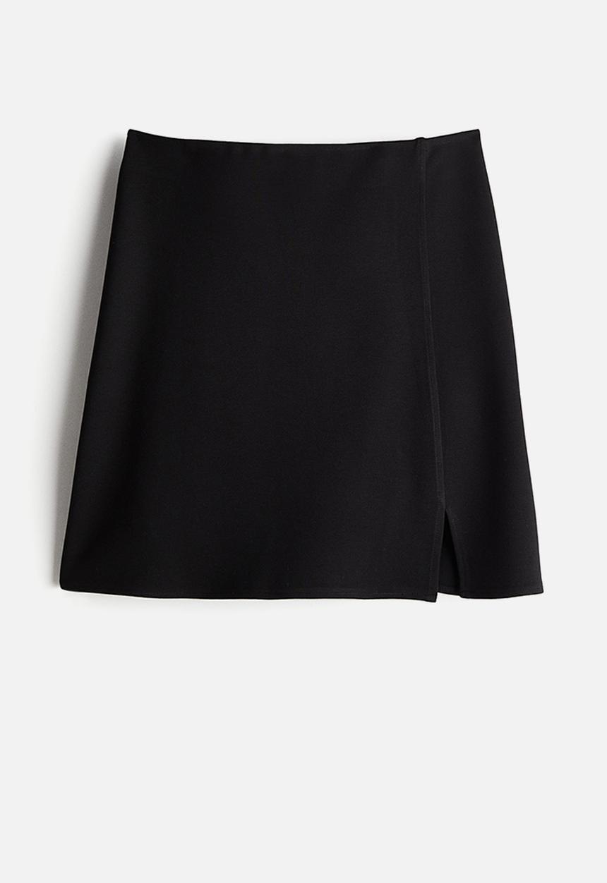 H&M - A-line mini skirt - Black