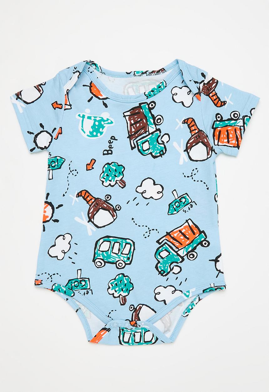 Pop Candy - Printed bodyvest - blue
