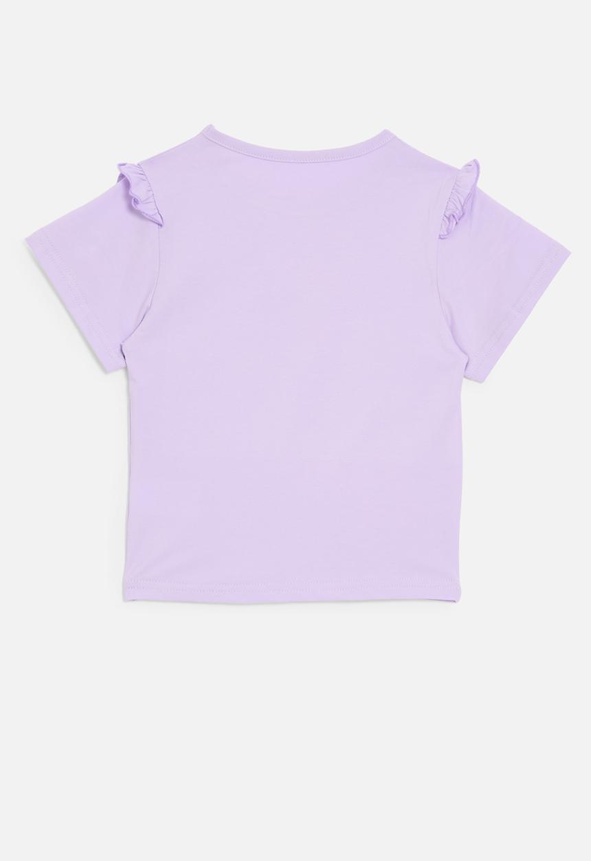 Pop Candy - Frilled tee - purple