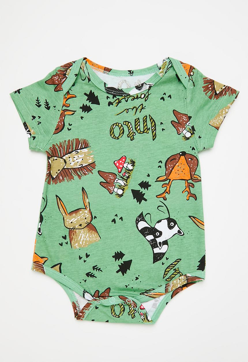 Pop Candy - Printed bodyvest - green
