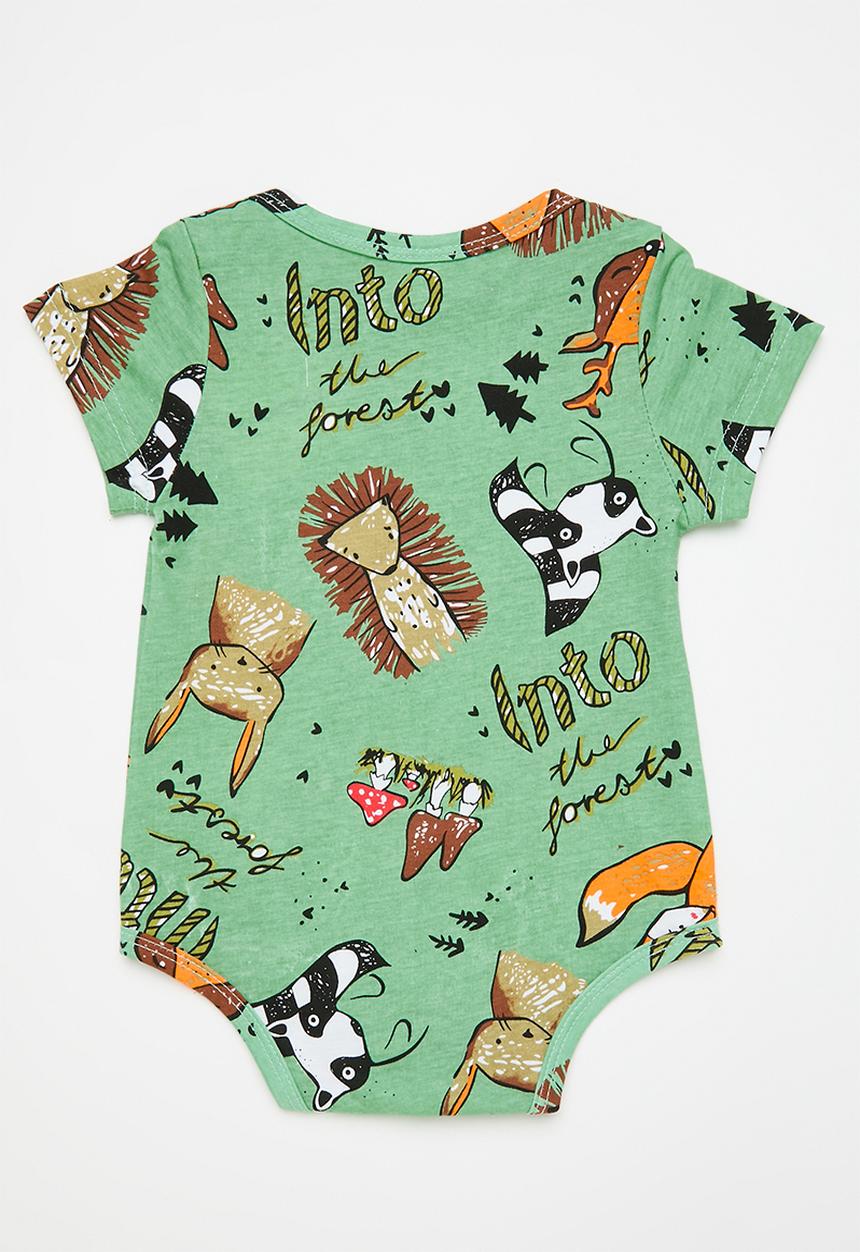 Pop Candy - Printed bodyvest - green