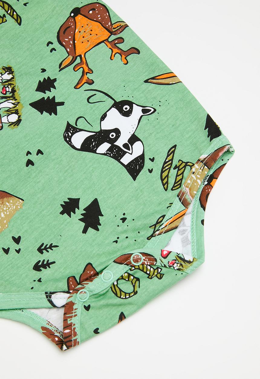 Pop Candy - Printed bodyvest - green