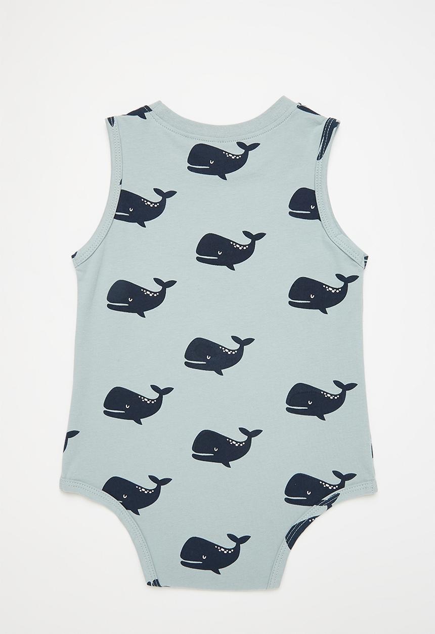 Pop Candy - Printed bodyvest - grey & navy