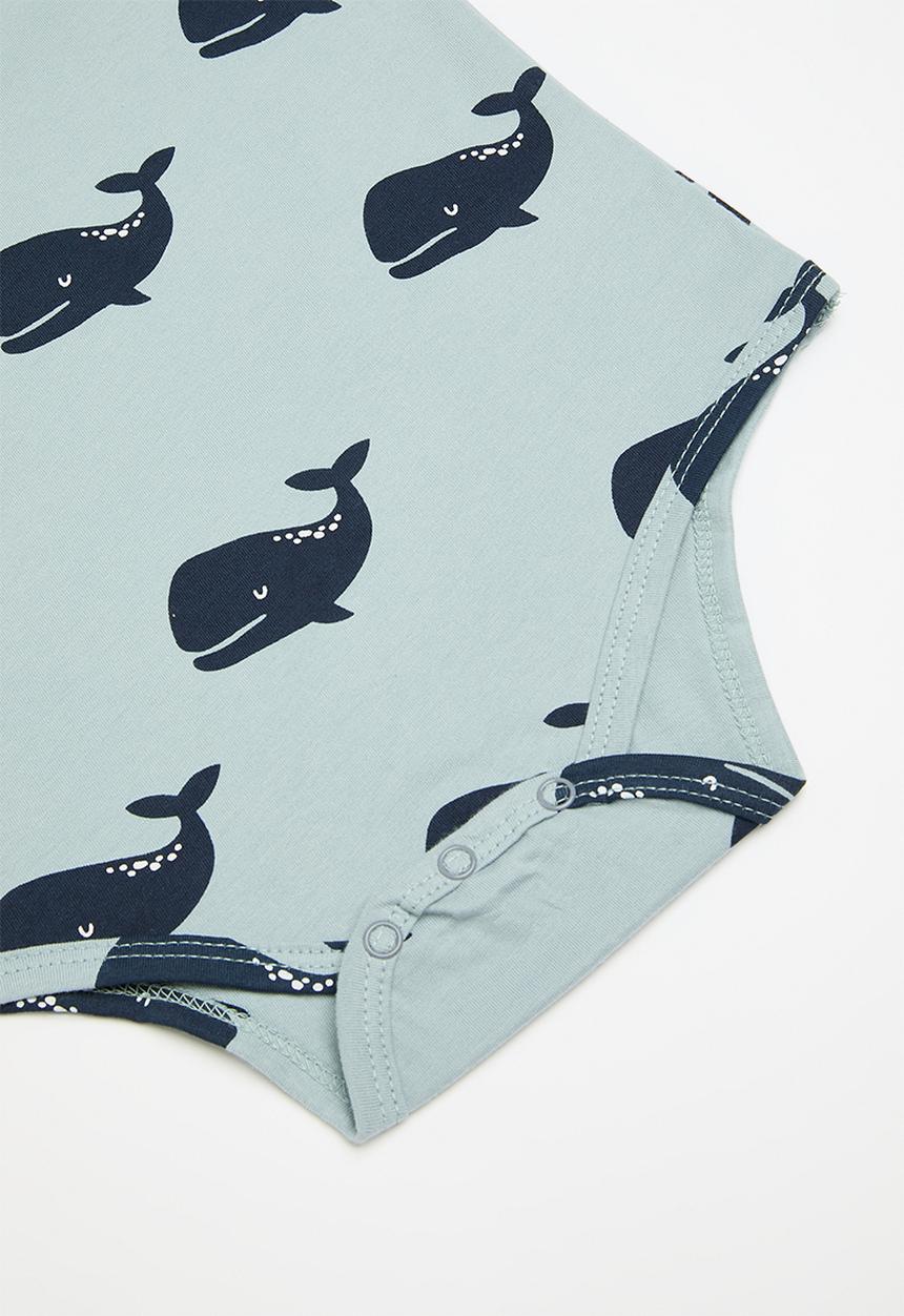 Pop Candy - Printed bodyvest - grey & navy