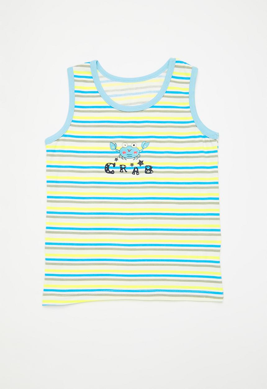 Pop Candy - 2 Pack striped vest set - multi