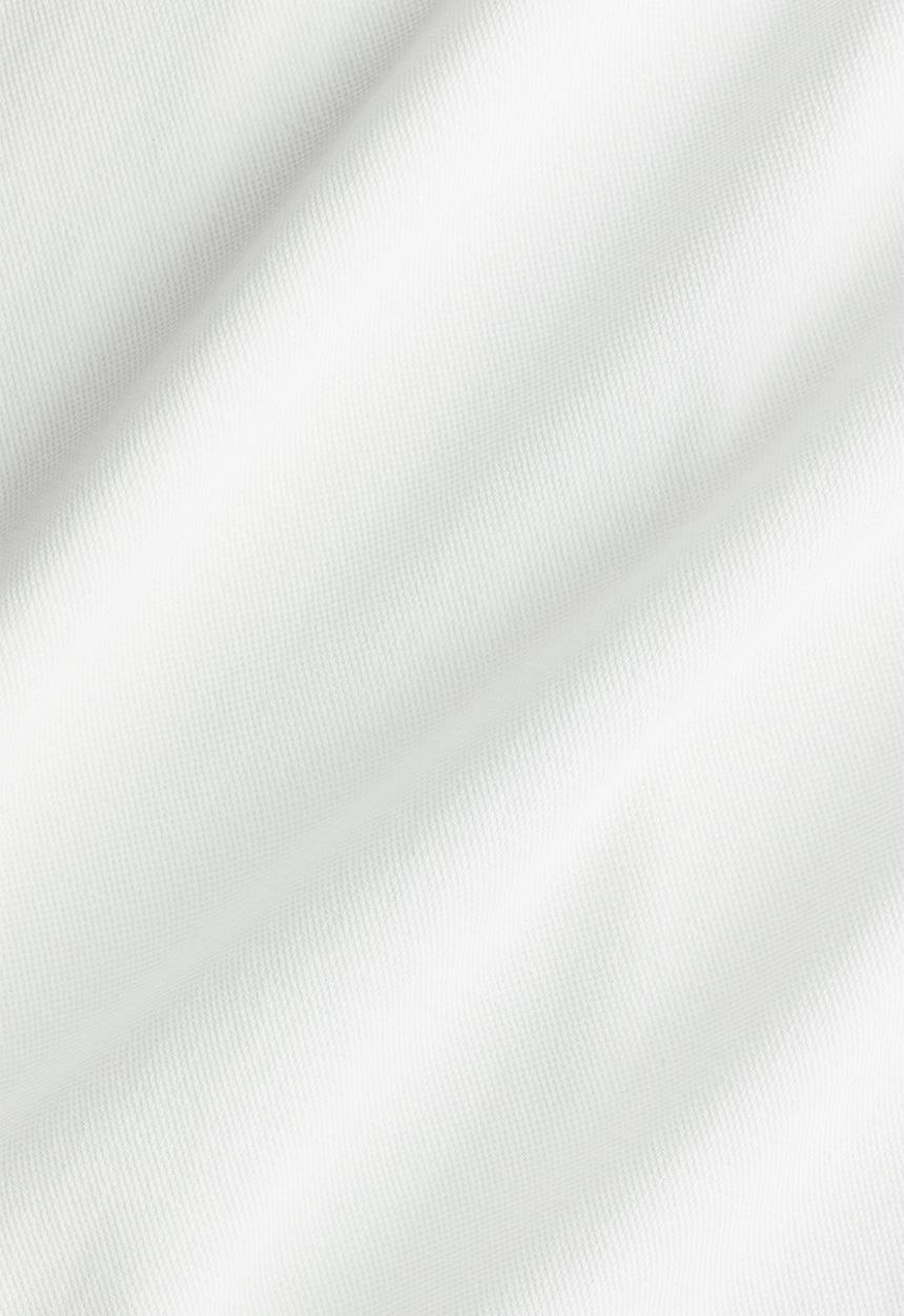 H&M - Collared cotton piqué dress - cream