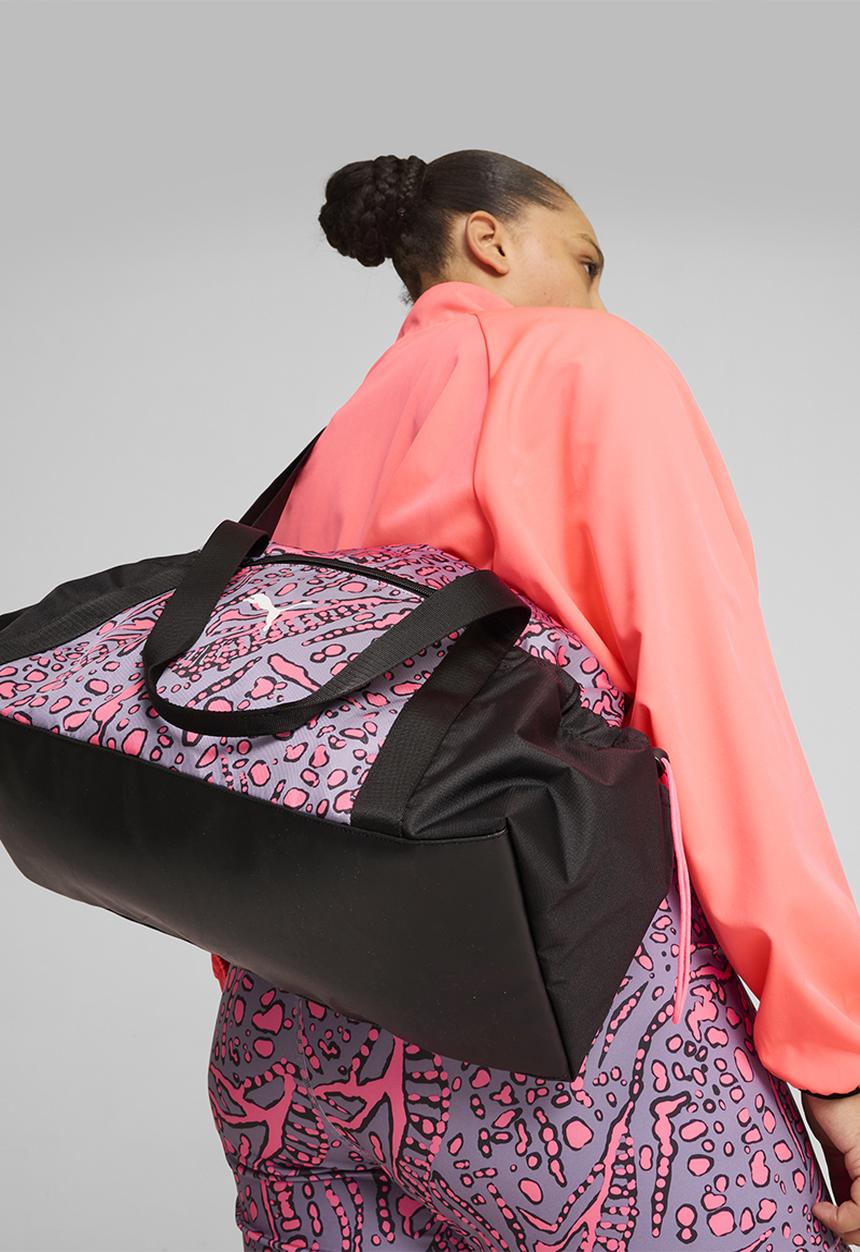 PUMA - Ess sports bag-plum/sunset glow - Purple