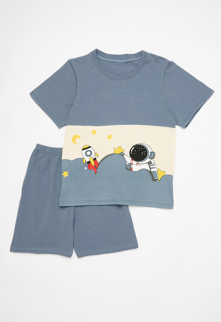 Pop Candy - Printed pj set - blue