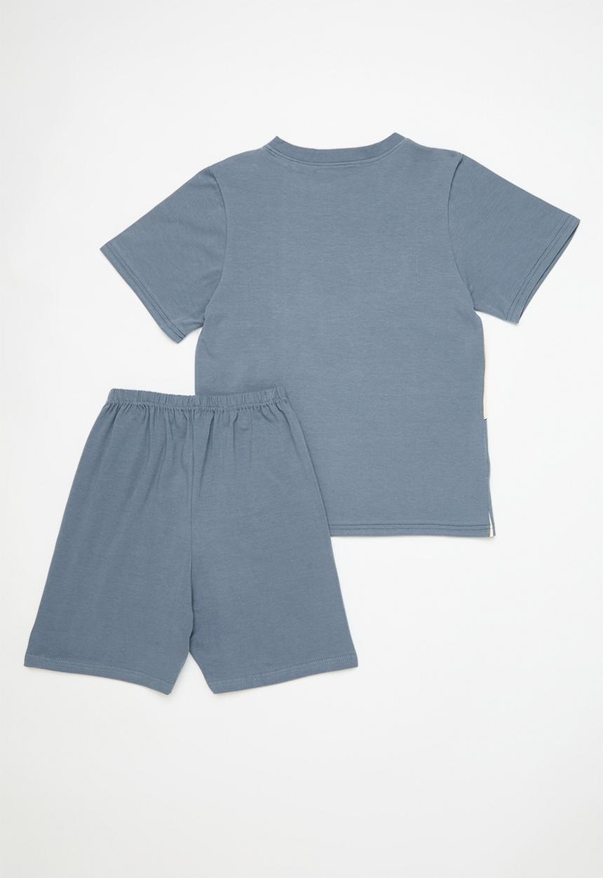 Pop Candy - Printed pj set - blue