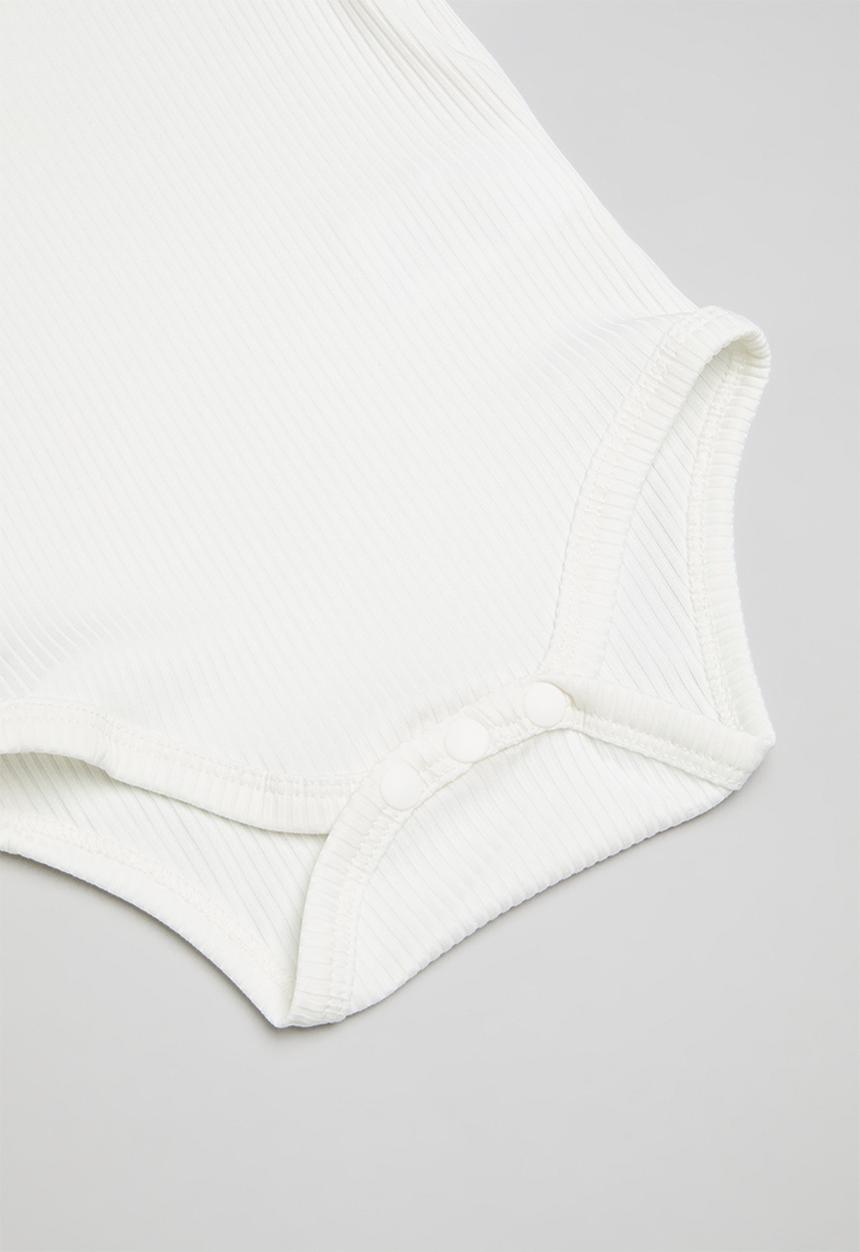 Pop Candy - Frilled body vest - white