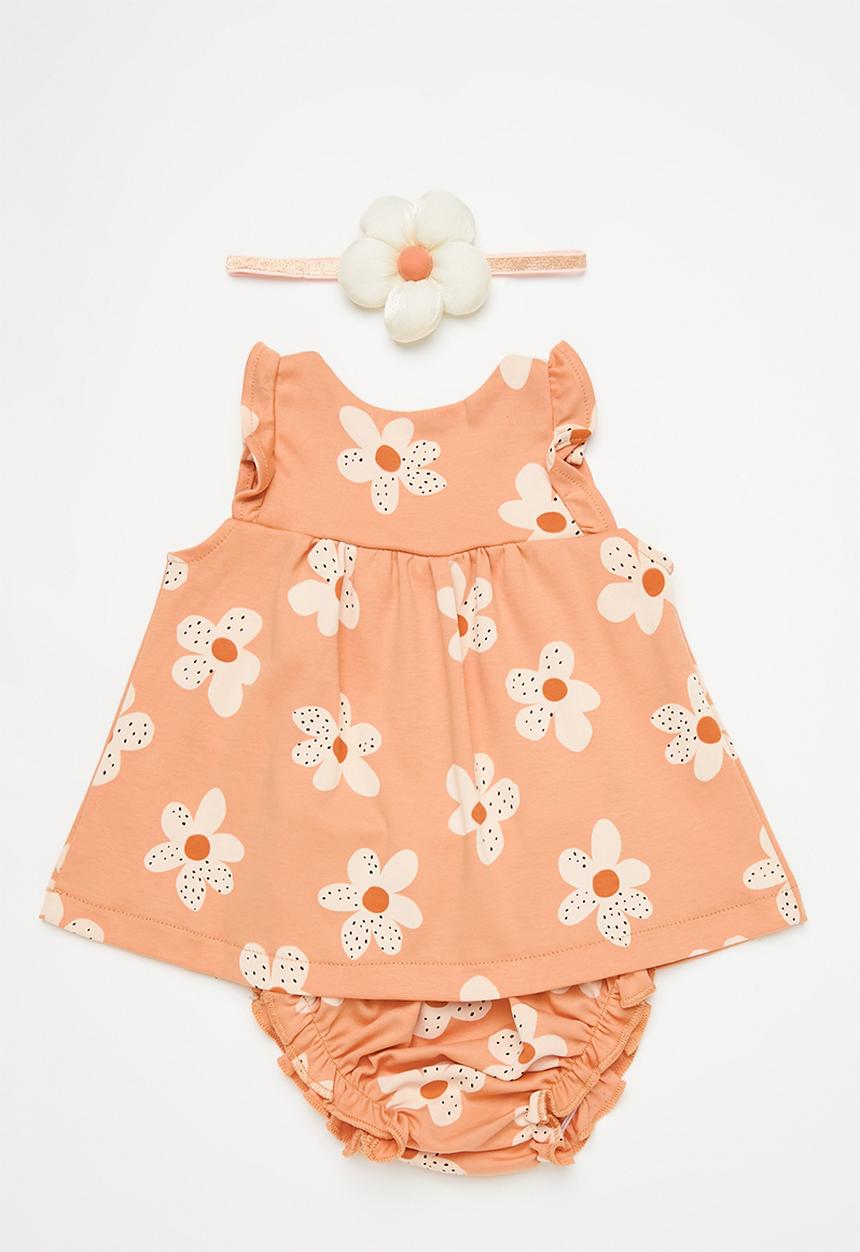 Pop Candy - 3 piece set  - orange & white