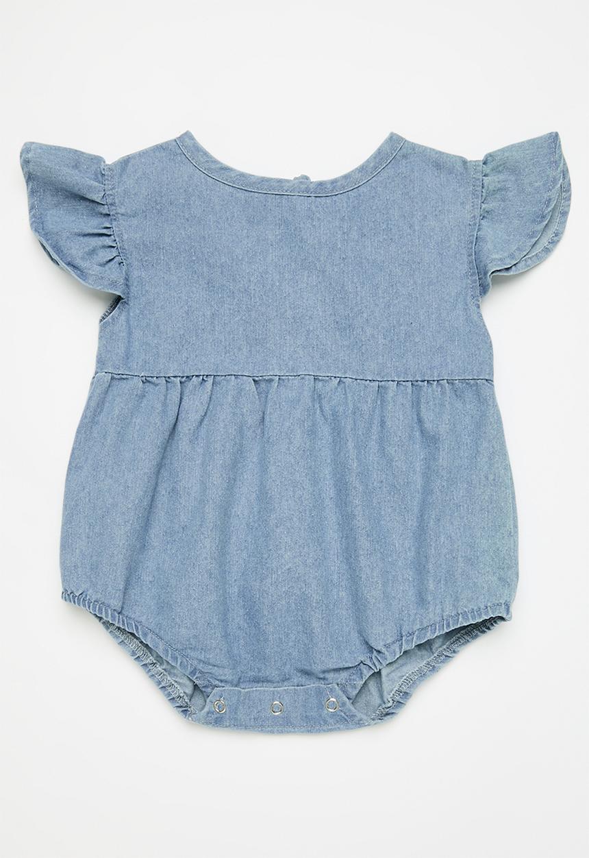 Pop Candy - Denim romper - blue