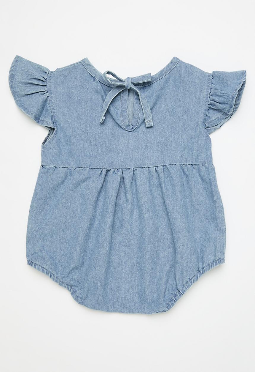 Pop Candy - Denim romper - blue
