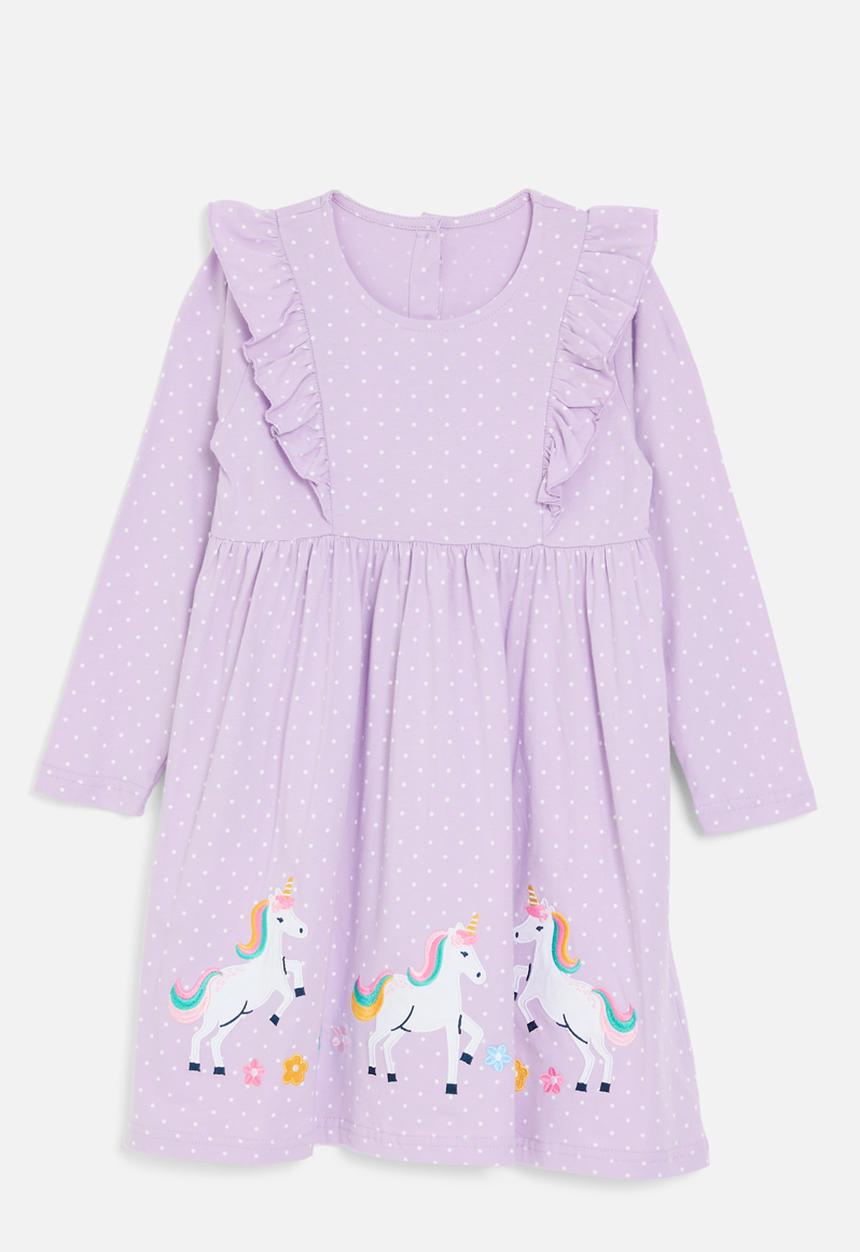 Pop Candy - Ruffle dress - purple