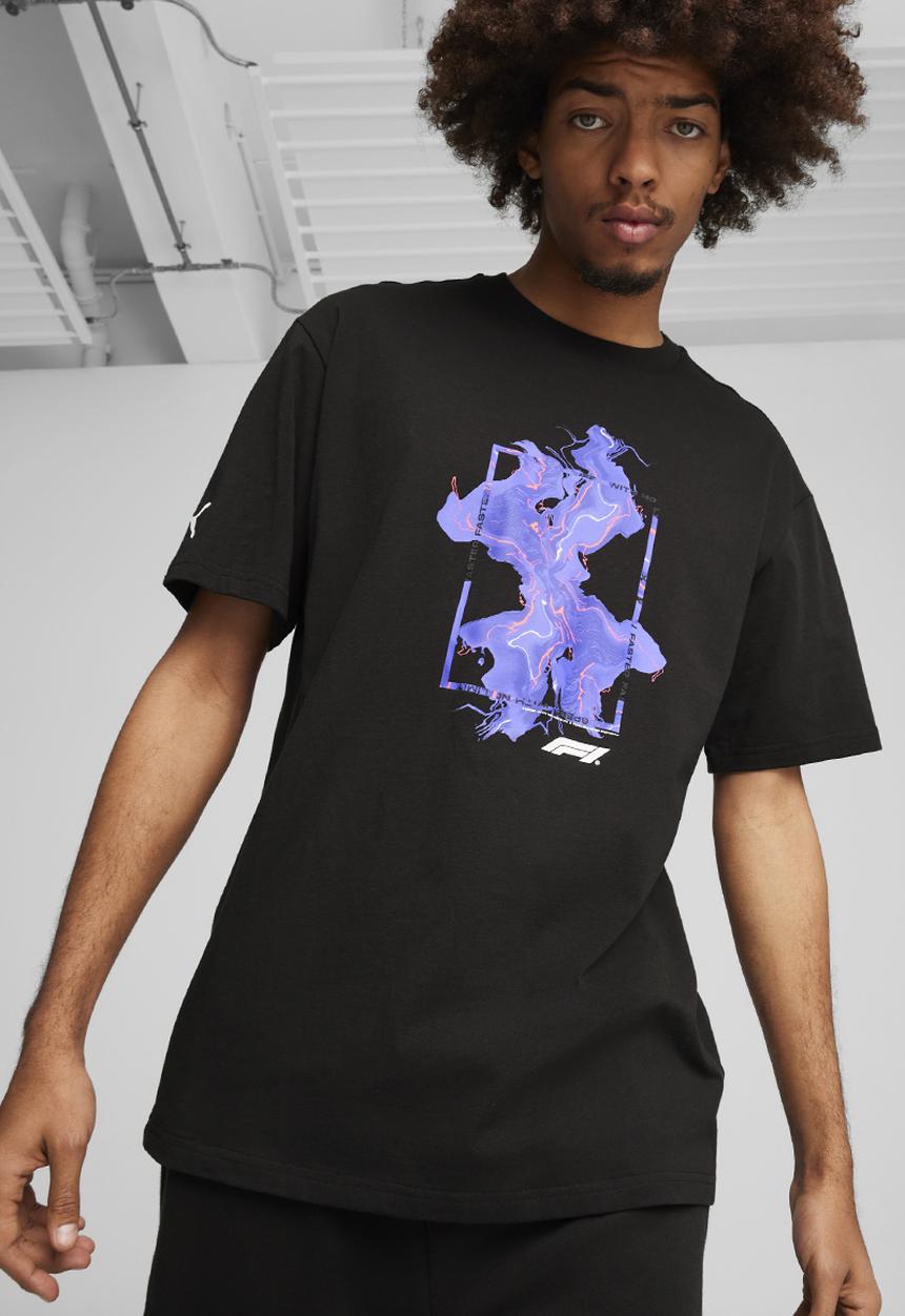 PUMA - F1 Neon Energy Tee - Puma Black
