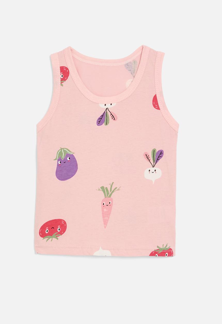 Pop Candy - Printed vest - pink