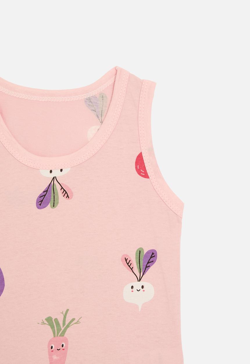 Pop Candy - Printed vest - pink