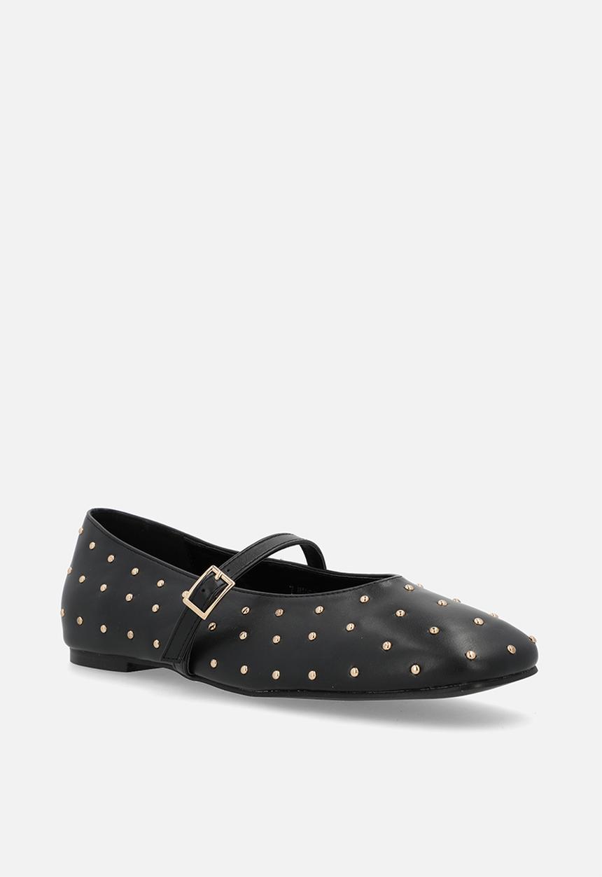 Public Desire - Dorinda pump flat - black