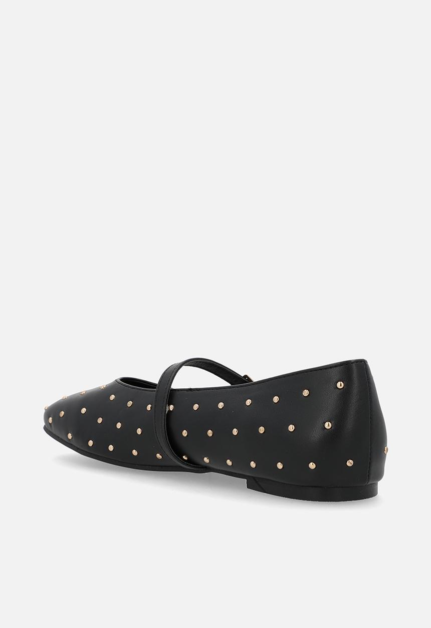 Public Desire - Dorinda pump flat - black