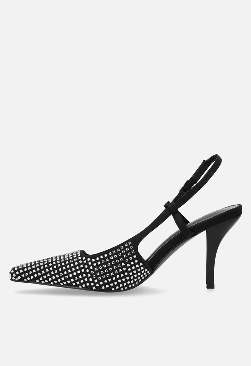 Public Desire - Gloria slingback heel - black