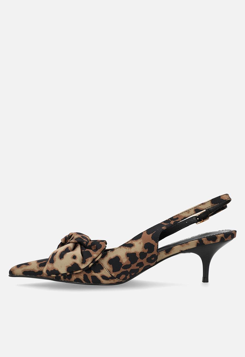 Public Desire - Iris slingback heel - leopard