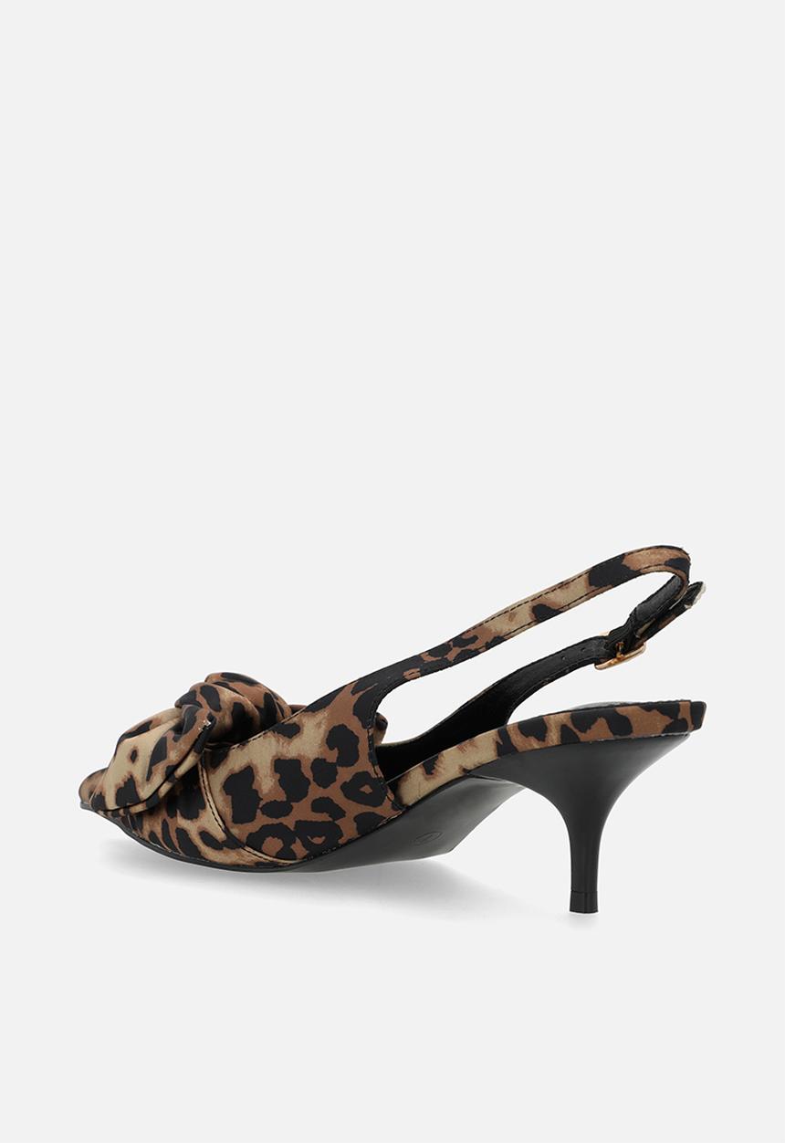 Public Desire - Iris slingback heel - leopard