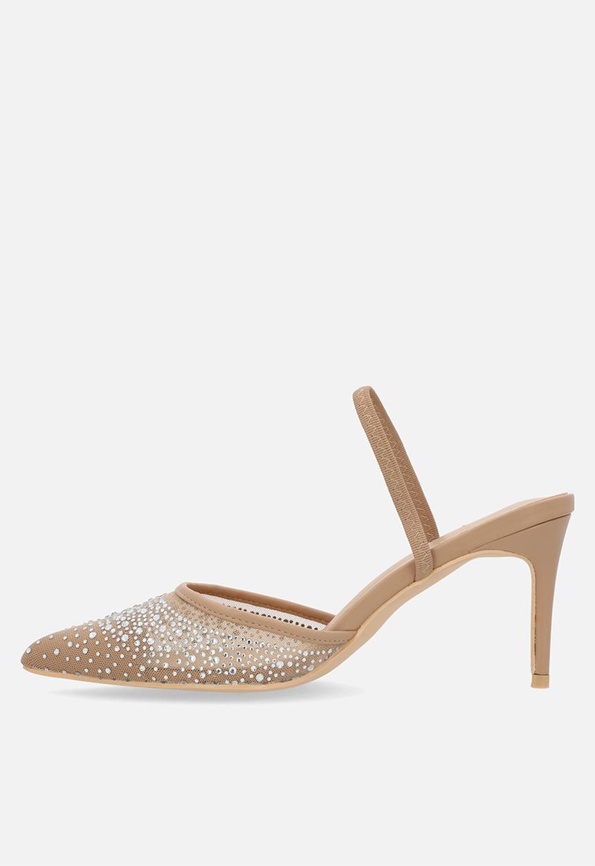 Public Desire - Rochie slingback heel - neutral