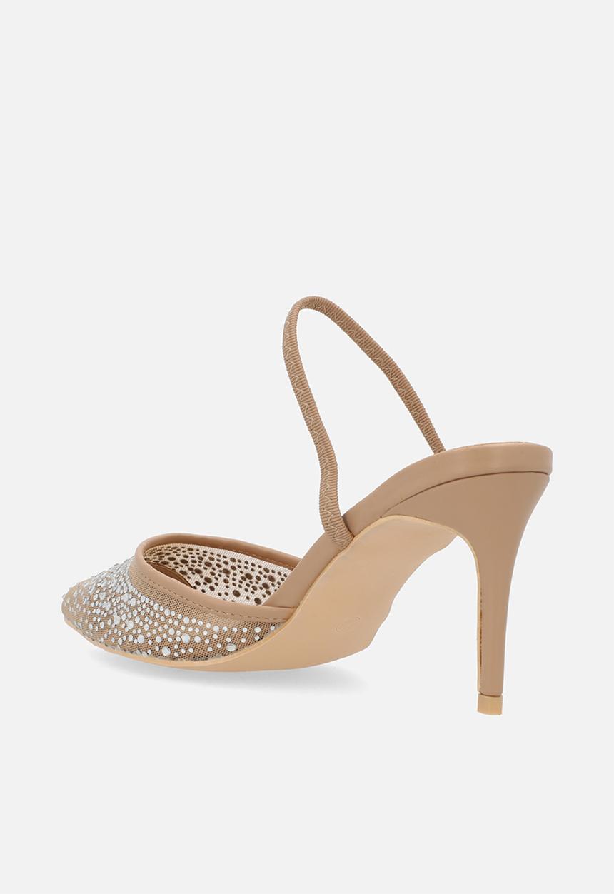 Public Desire - Rochie slingback heel - neutral