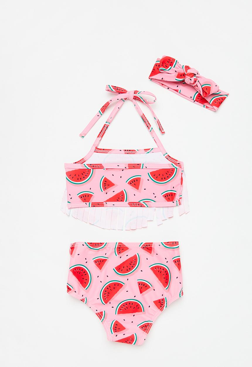 Pop Candy - Halter neck bikini set - pink