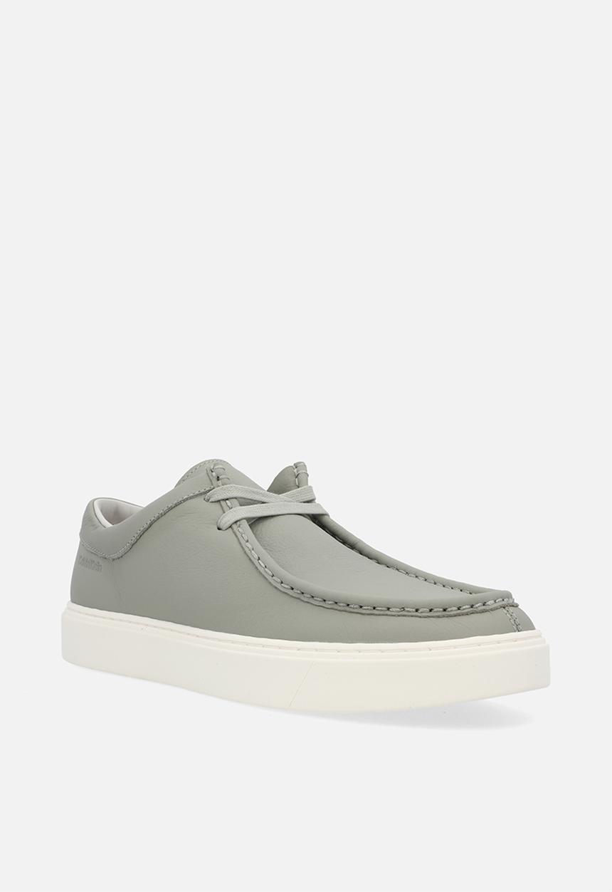 Calvin Klein - Apron lace up lth - grey